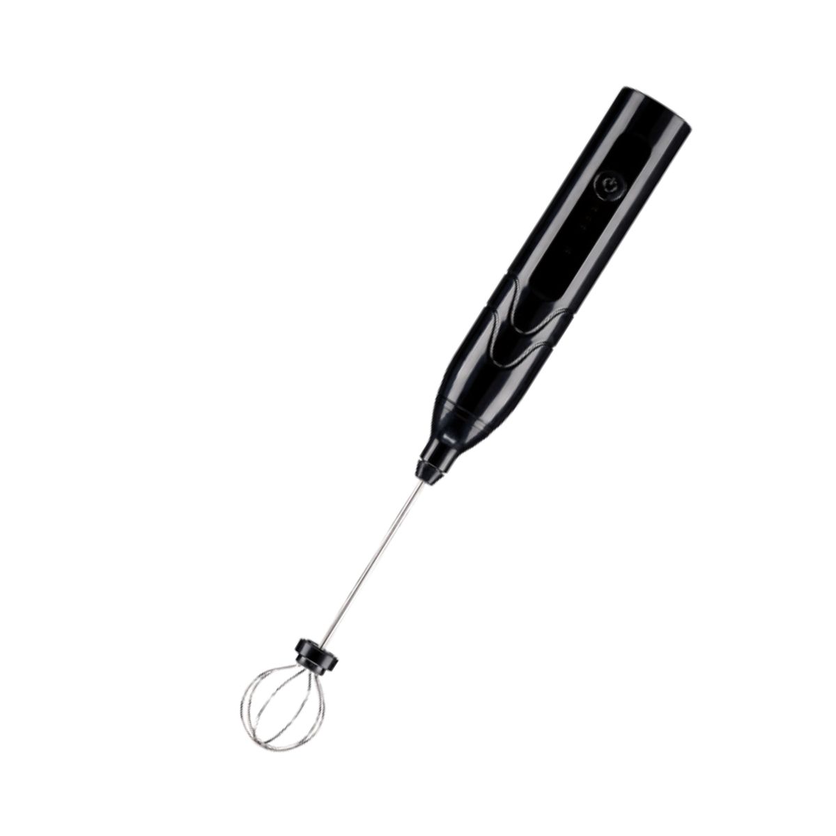 SANTU HOME & DECO - Mini Batidor Revolvedor Recargable USB Negro