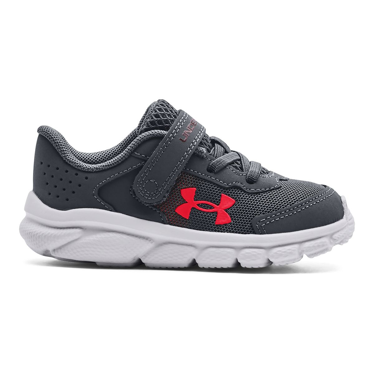UNDER ARMOUR - Zapatilla Niño Ua Binf Assert 9 Ac Gris UNDER ARMOUR