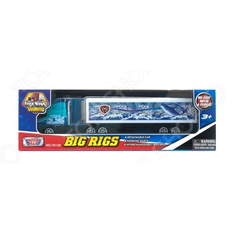 MOTORMAX - MOTORMAX 76128 TRUCKING WORLD 7.5 PULG BIG RIGS ( WINDOW BOX