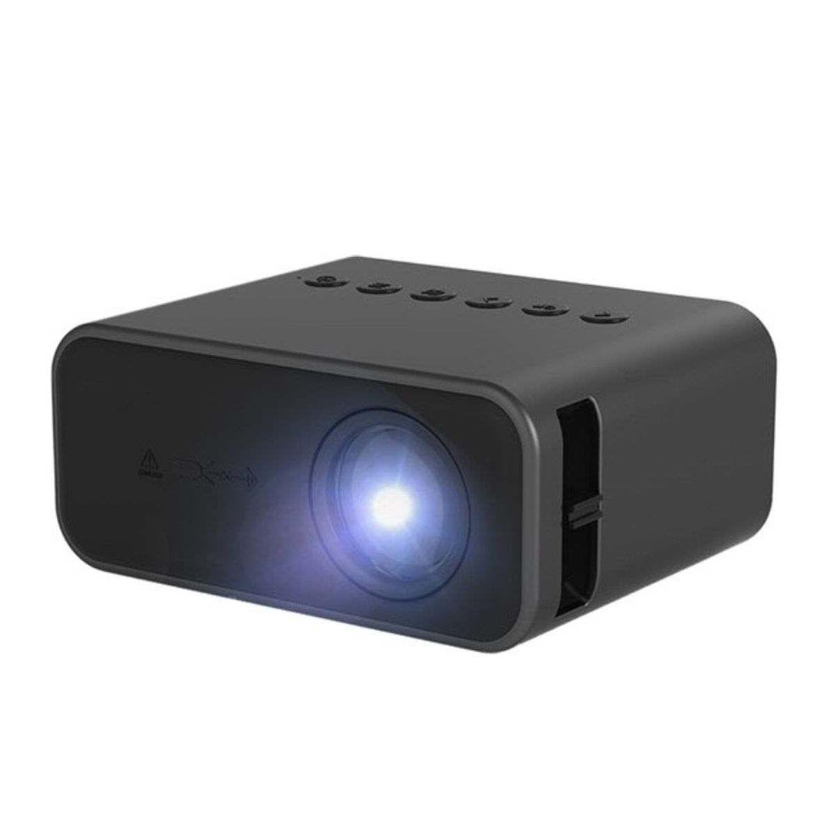 GENERICO - Mini Proyector Led Reproductor De Vídeo De Cine En Casa