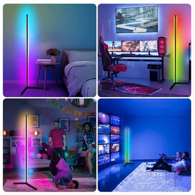 Imagen 2 del producto Lámpara De Pie Led Rgb Premium Esquina Multicolor