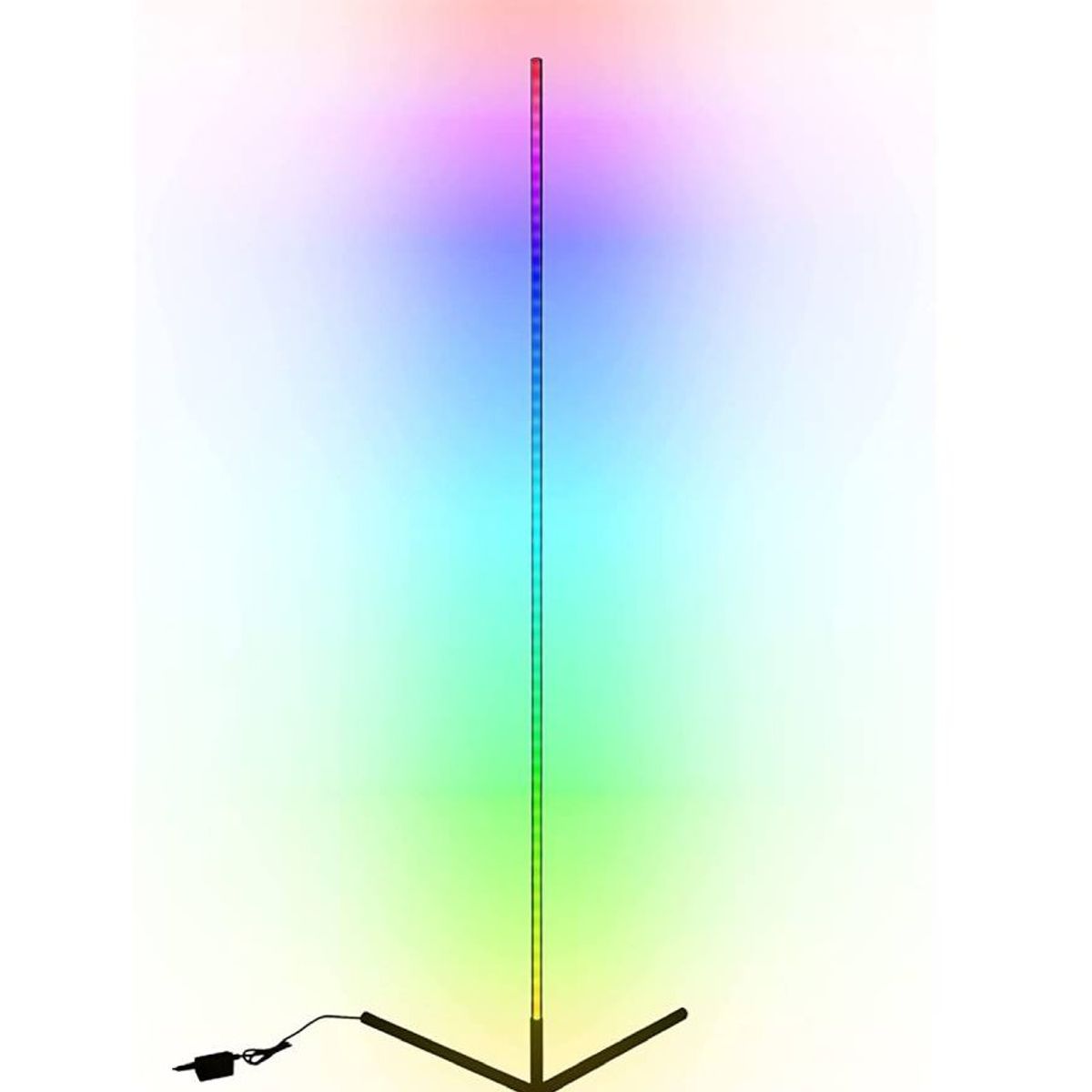GENERICO - Lámpara de pie led RGB Lineal Multiculor