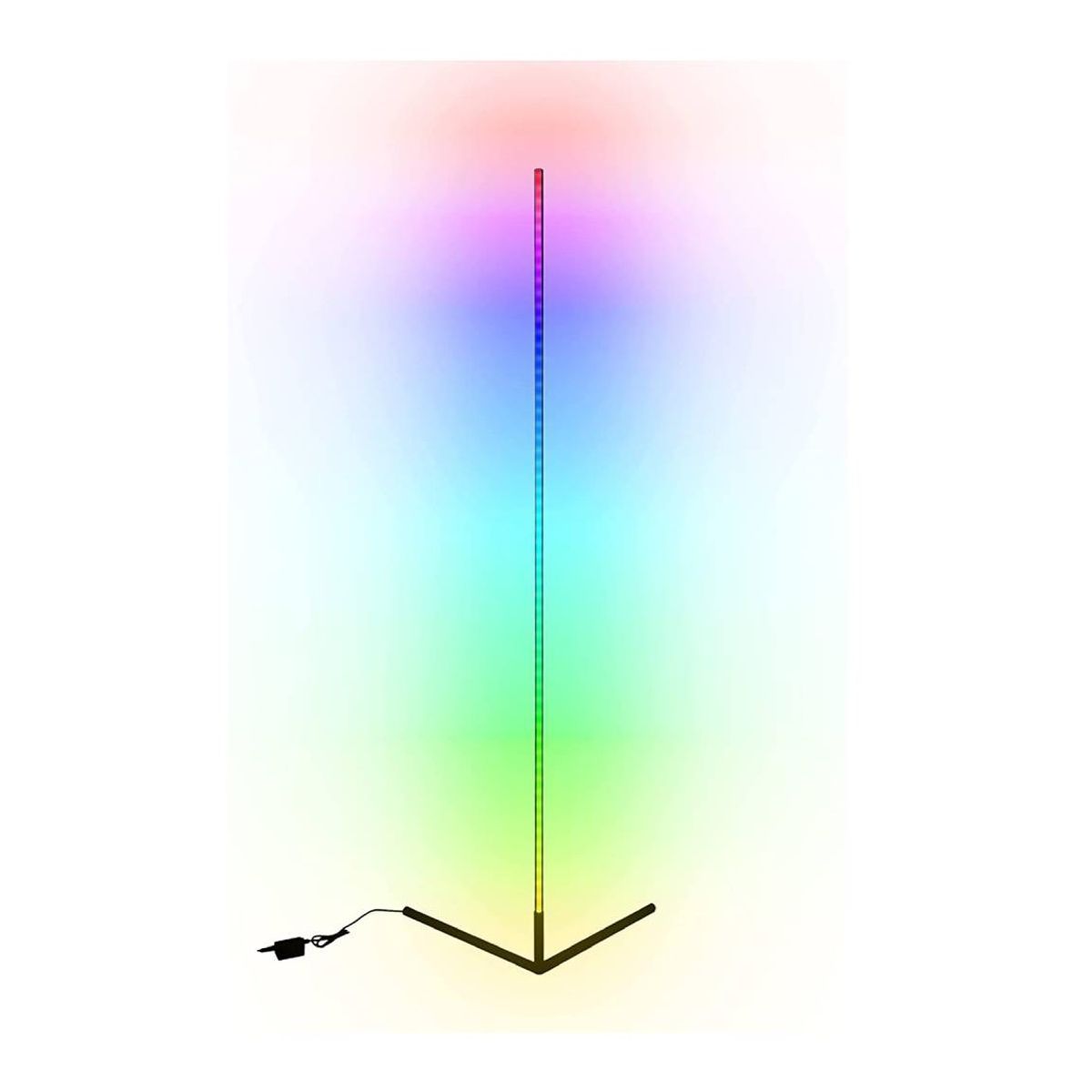 GENERICO - Lámpara de pie led RGB Lineal Multiculor