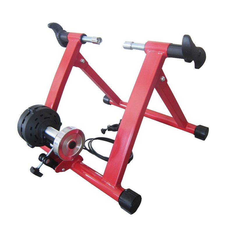 GENERICO - Rodillo De Entrenamiento Bicicleta Regulable Rojo