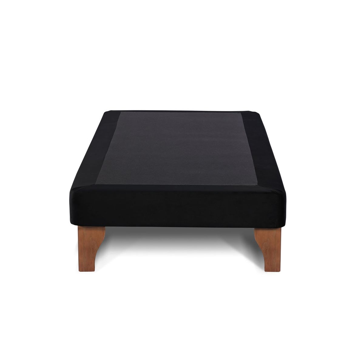 LATAM HOME - Base Europea Zen Tela Negro 1.5 Plazas