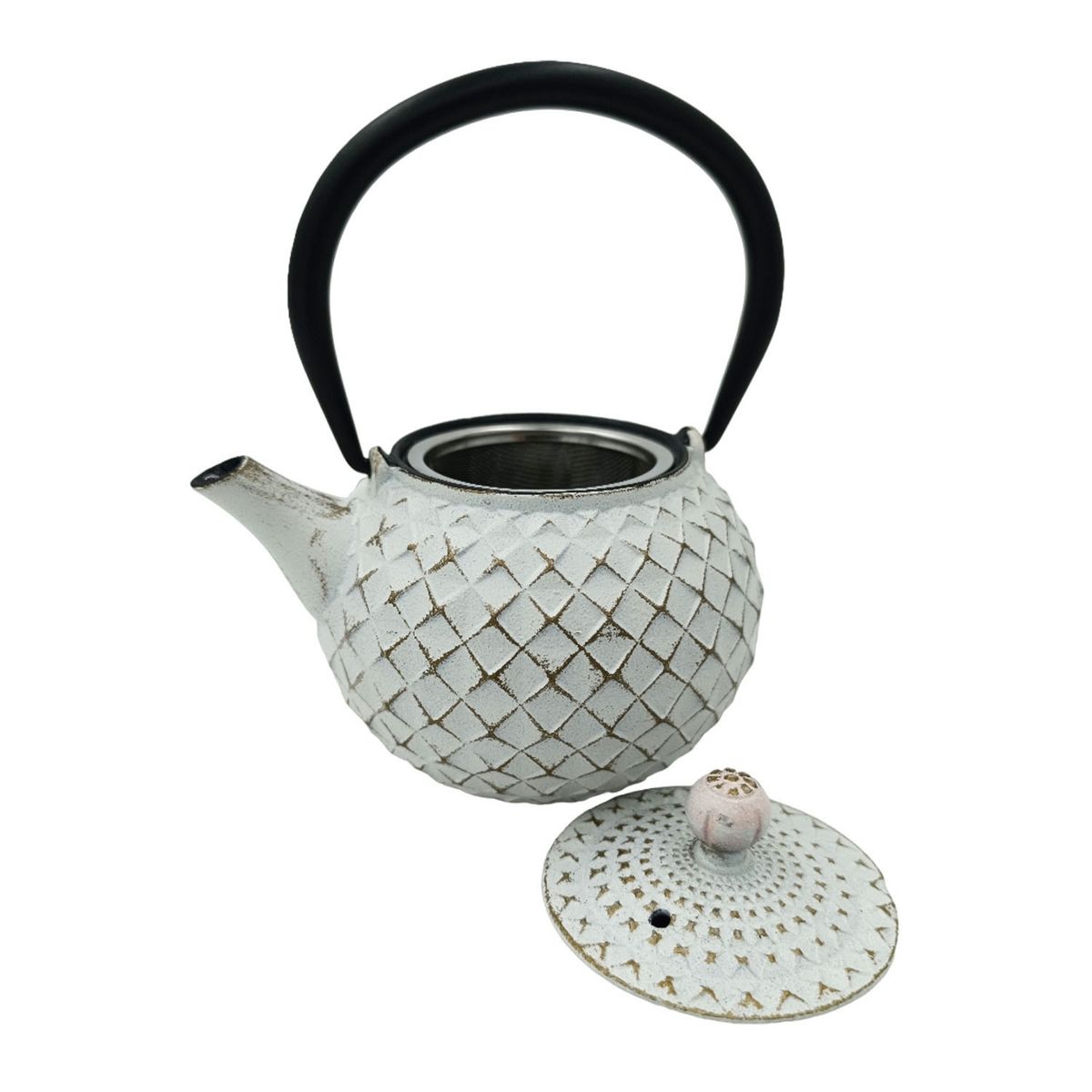 BOLTON - Tetera de fierro fundido con filtro