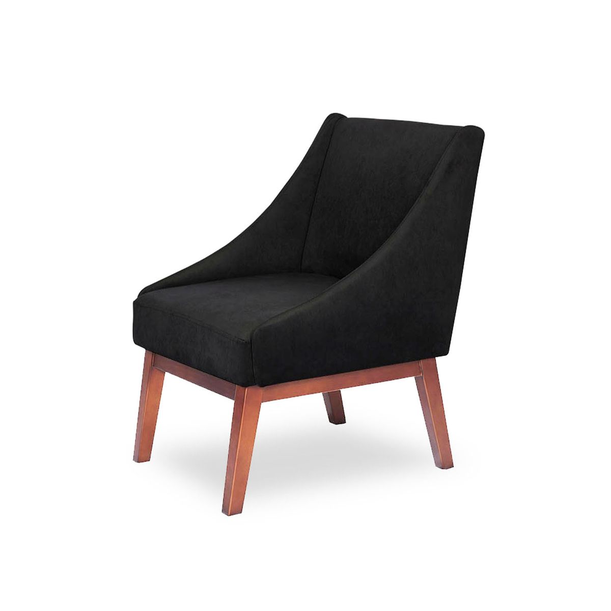 LATAM HOME - SITIAL BERLIN  TELA VELVET NEGRO