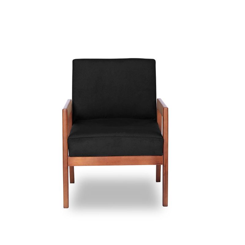 LATAM HOME - Sitial Frankfurt Tela Velvet Negro