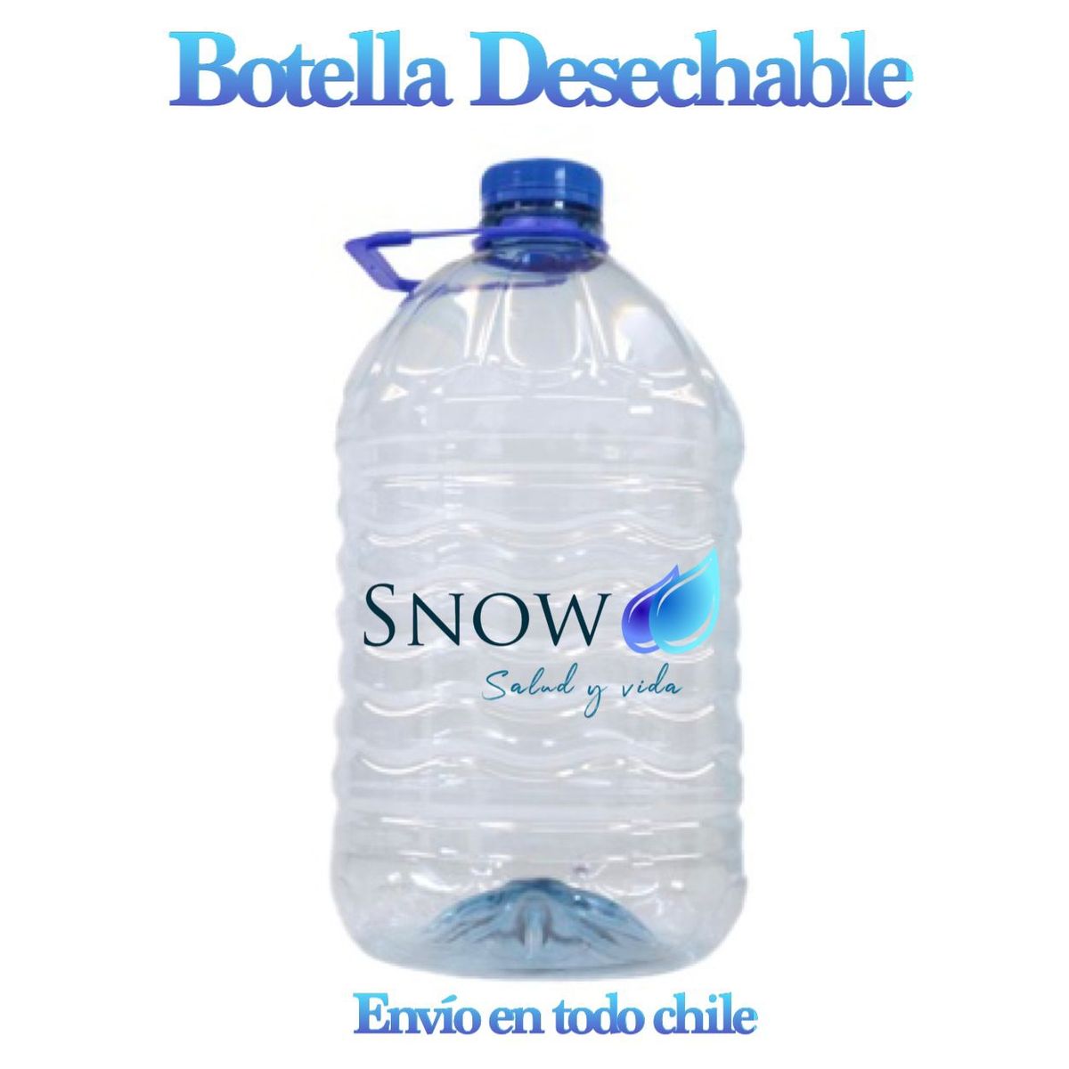 GENERICO - Agua Mineral de 5 litros Snow