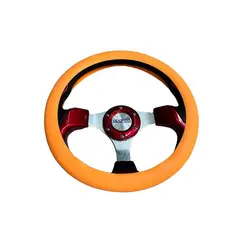 GENERICO - Funda cubre Volante de silicona para autos elastico