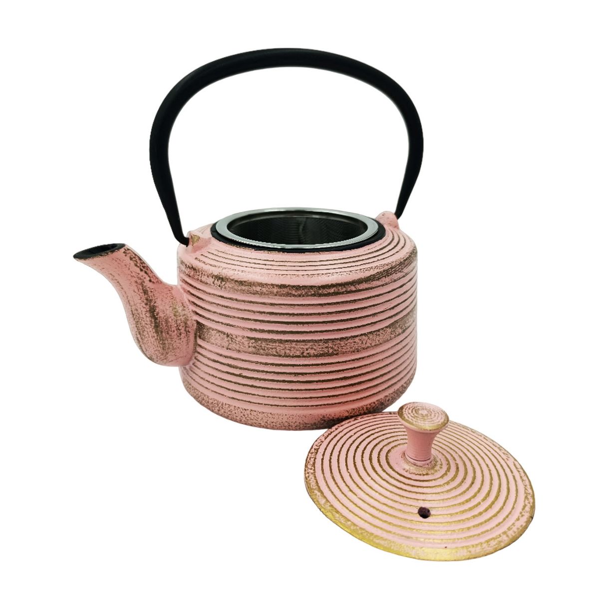 BOLTON - Tetera de fierro fundido con filtro