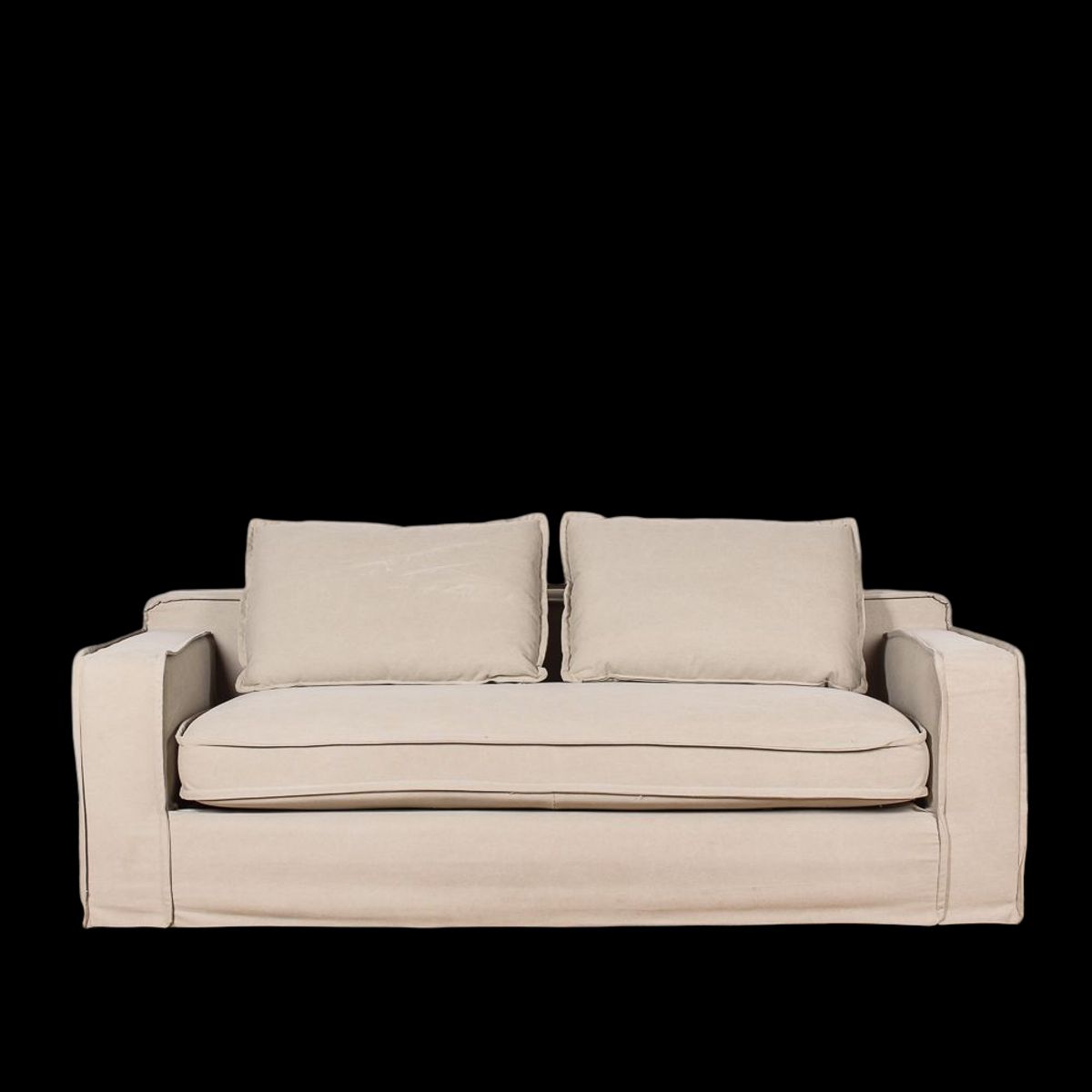 AMOBLE - Sofá Sven beige sl 239 Amoblé