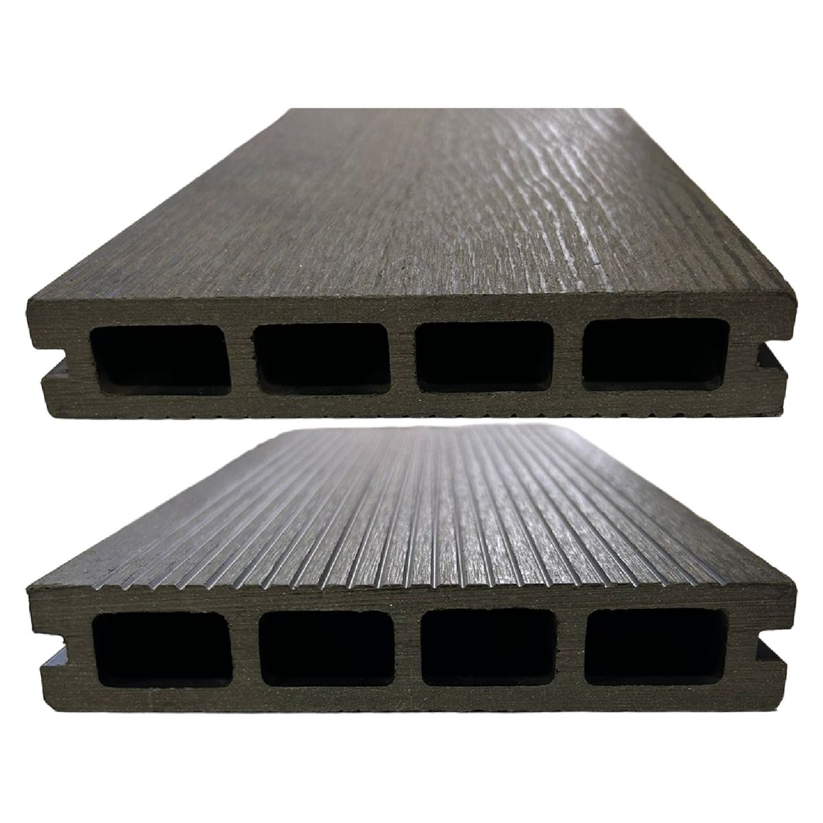 LORENZINI - Tabla deck classic WPC Gris Imitación madera Lorenzini