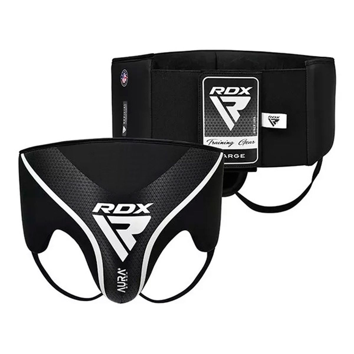 RDX - Protector Inguinal RDX - AURA T17 Black - Talla S