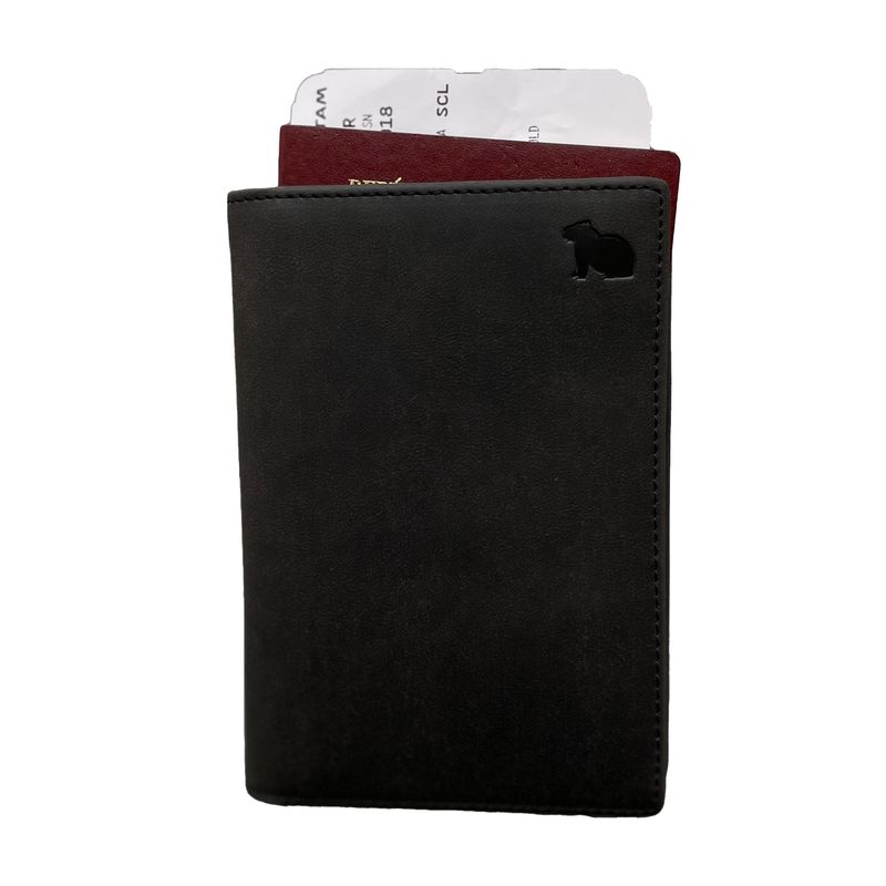 SOUTH CAPE - Porta Pasaporte South Cape Vintage Black
