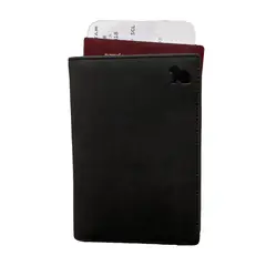 SOUTH CAPE - Porta Pasaporte Vintage Black