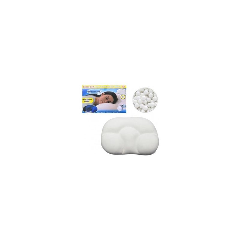 U BUY - Pack 2 Almohada Egg Sleeper Cervical Confortable Ergonómica