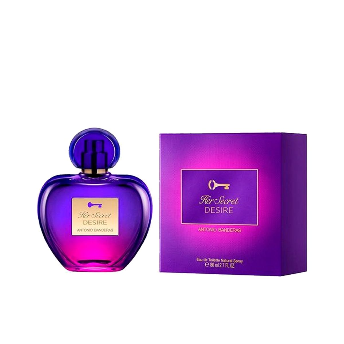 ANTONIO BANDERAS - Her Secret Desire Antonio Banderas EDT 80 ml
