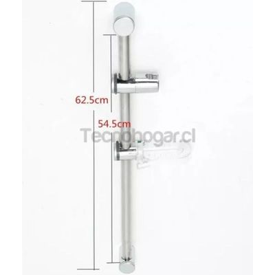Imagen 2 del producto Ducha Flexible Con Barra Y Jabonera Regulable Pernos