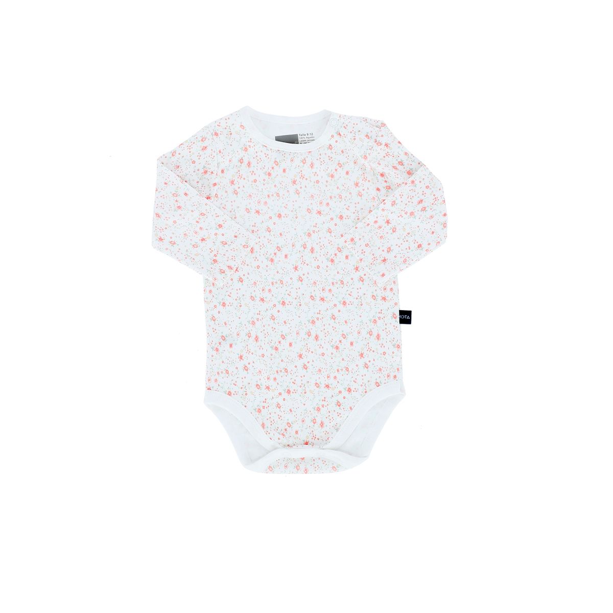 MOTA - Body Manga Larga Algodón Pima Pack 2 Niña