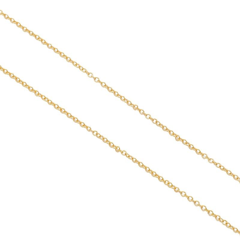 LUX JOYAS - Cadena Baño Oro Amarillo 18k Eslabones S