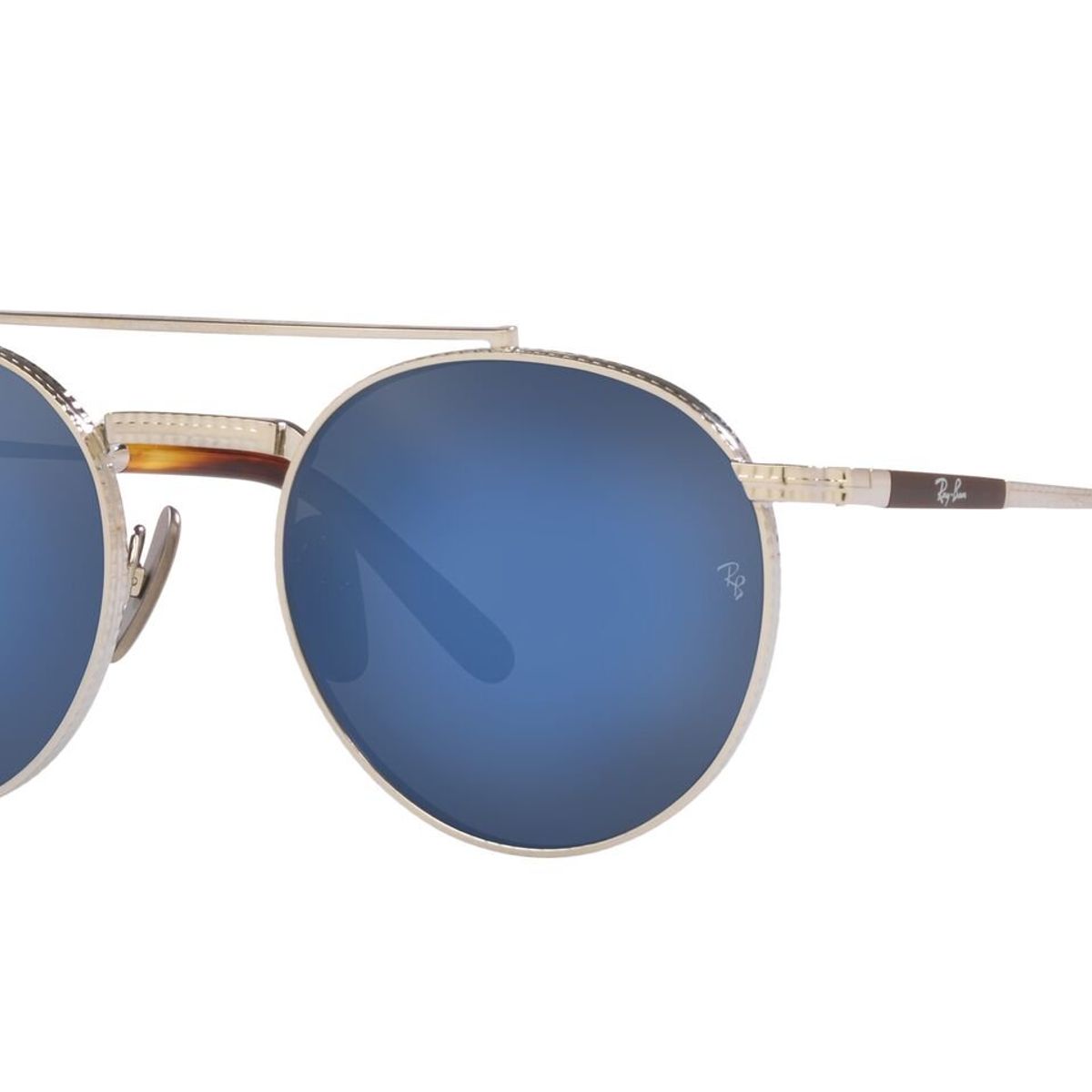 RAY BAN - Lentes de sol Ray-Ban Round Ii Titanium RB8237 3139O4 53