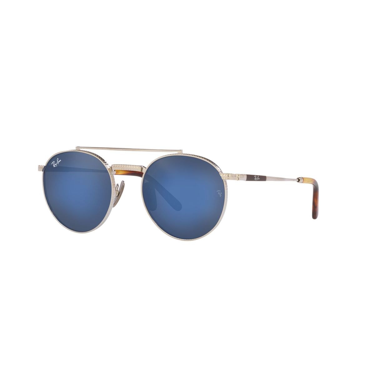 RAY BAN - Lentes de sol Ray-Ban Round Ii Titanium RB8237 3139O4 53