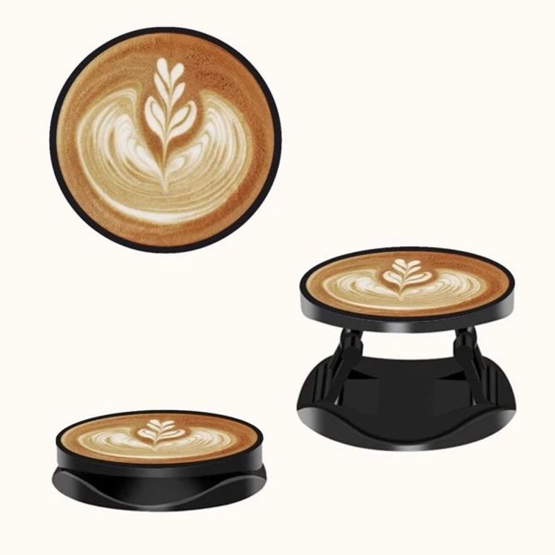 GENERICO - Popsocket Barista Agarre De Celular Arte Latte