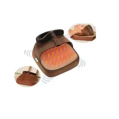 GENERICO - Masajeador Calienta Pies Termico Electrico 2 En 1 Pantufla
