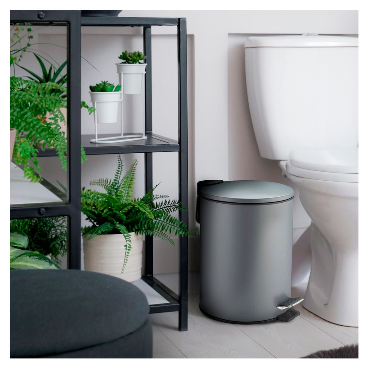 INSPIRACCI - BASURERO 3 L ACERO