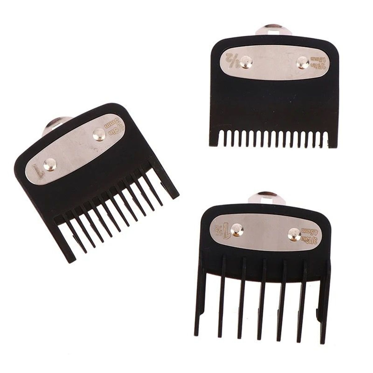 GENERICO - Peine Guía De Corte De Pelo Profesional 3 PEINES