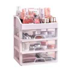 GENERICO - Caja Organizador De Cosméticos Tres Cajones