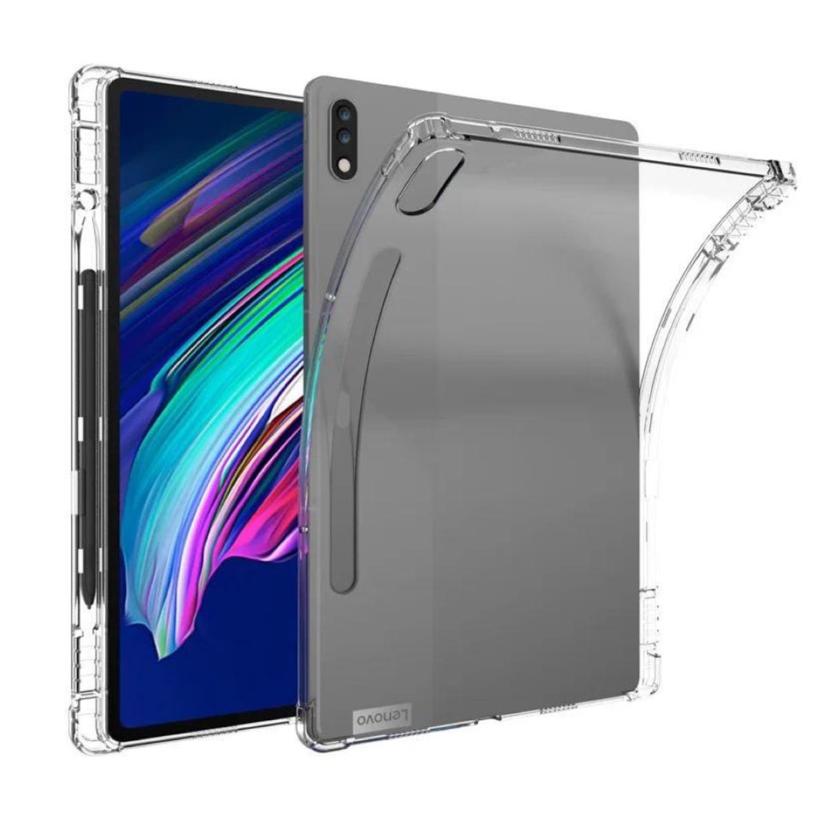 GENERICO - Carcasa Transparente Para Tablet Lenovo Tab P11 Con Ranura J606