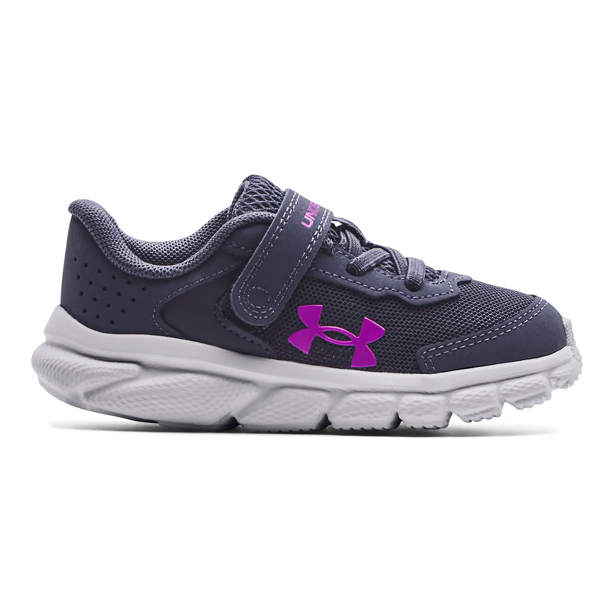 UNDER ARMOUR - Zapatilla Niña Ua Ginf Assert 9 Ac Gris UNDER ARMOUR
