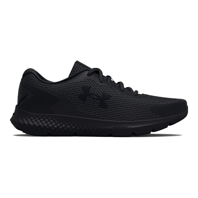UNDER ARMOUR - Zapatilla Hombre UA Charged Rogue 3-B Negro UNDER ARMOUR