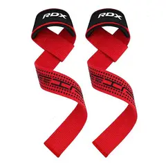 RDX - Straps Vendas Algodón Gel Deluxe - Rojas - Wac-s4r