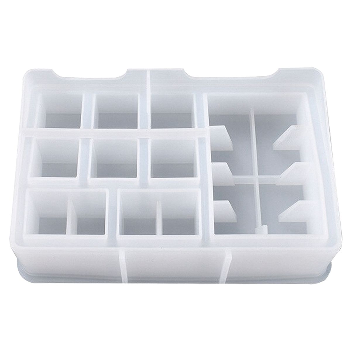 GENERICO - Molde De Silicona Para Cosmetiquero Con Resina Epóxica