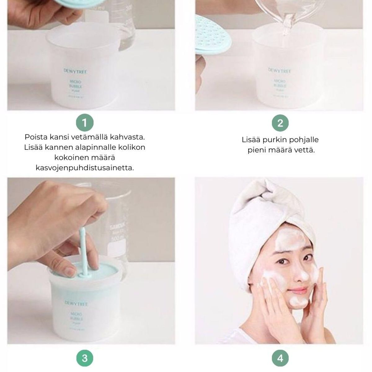 DEWYTREE - DEWYTREE Creador de Burbujas Micro Bubble Pump