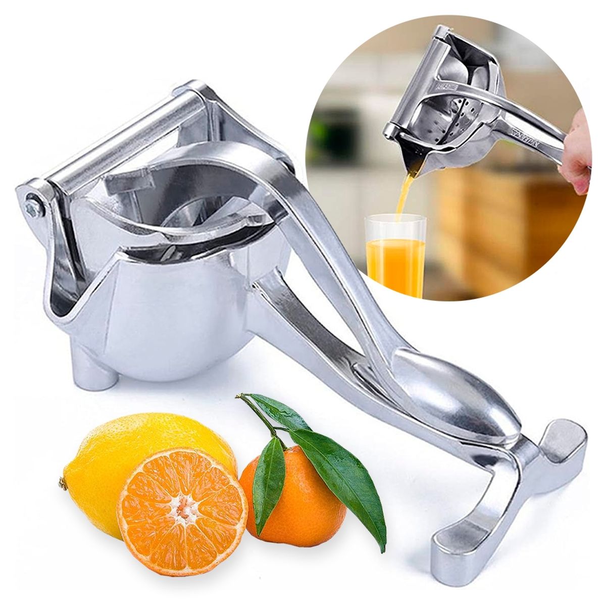 GENERICO - Exprimidor Manual Extractor De Jugo Para Frutas