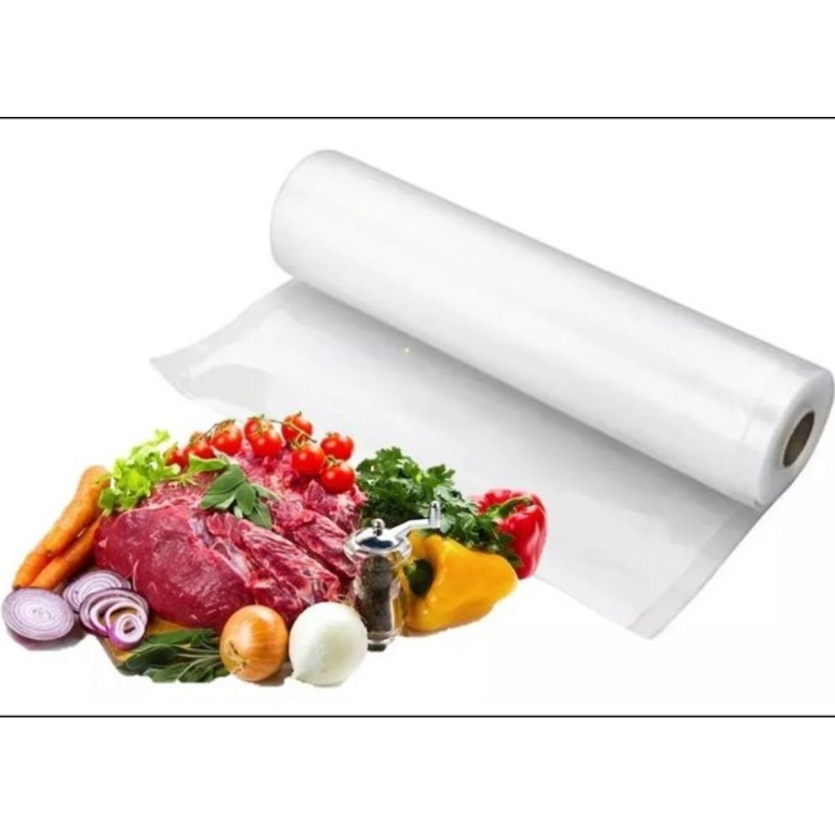 OEM - ROLLO DE PAPEL ALUSA 5 METROS PARA ALIMENTOS