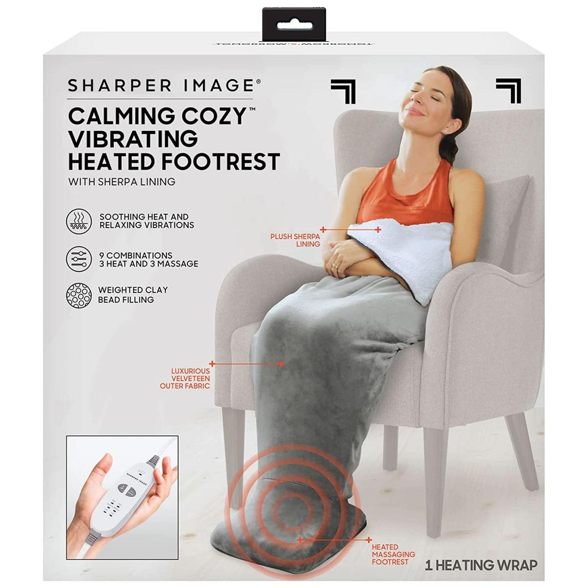 GENERICO - Manta Calefacción Con Vibracion 3Niv Sherpa