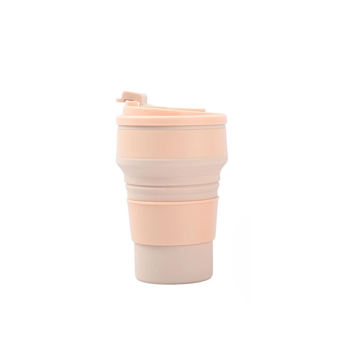 GENERICO - Termo De Silicon Plegable Ecologico Portatil Cafe