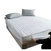 Cubrecolchon Impermeable 1plaza Funda Para Almohada Blanco