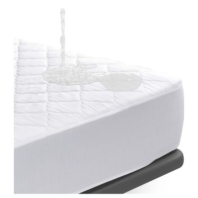 Imagen 2 del producto Cubre Colchon 100 Impermeable de 1Plaza Funda Para Almohada Turquesa