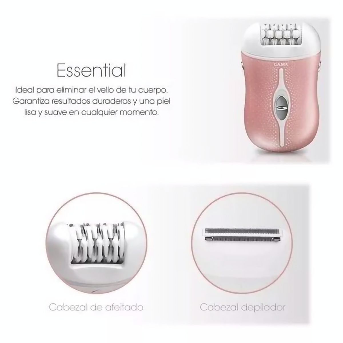 GAMA - Depiladora De Pinzas Electrica Gama Essential Epilator