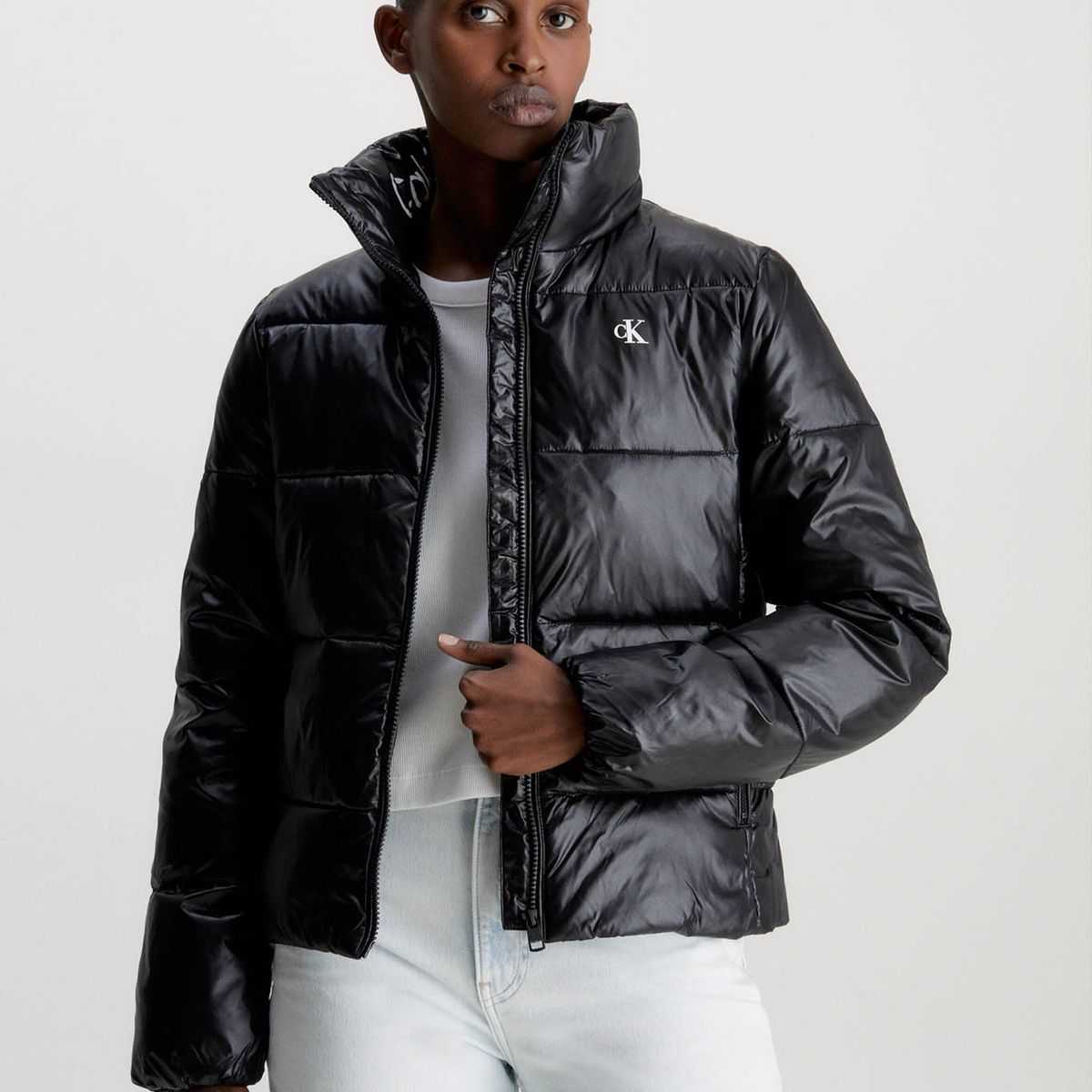 CALVIN KLEIN - Sudadera con logo Negro Calvin Klein