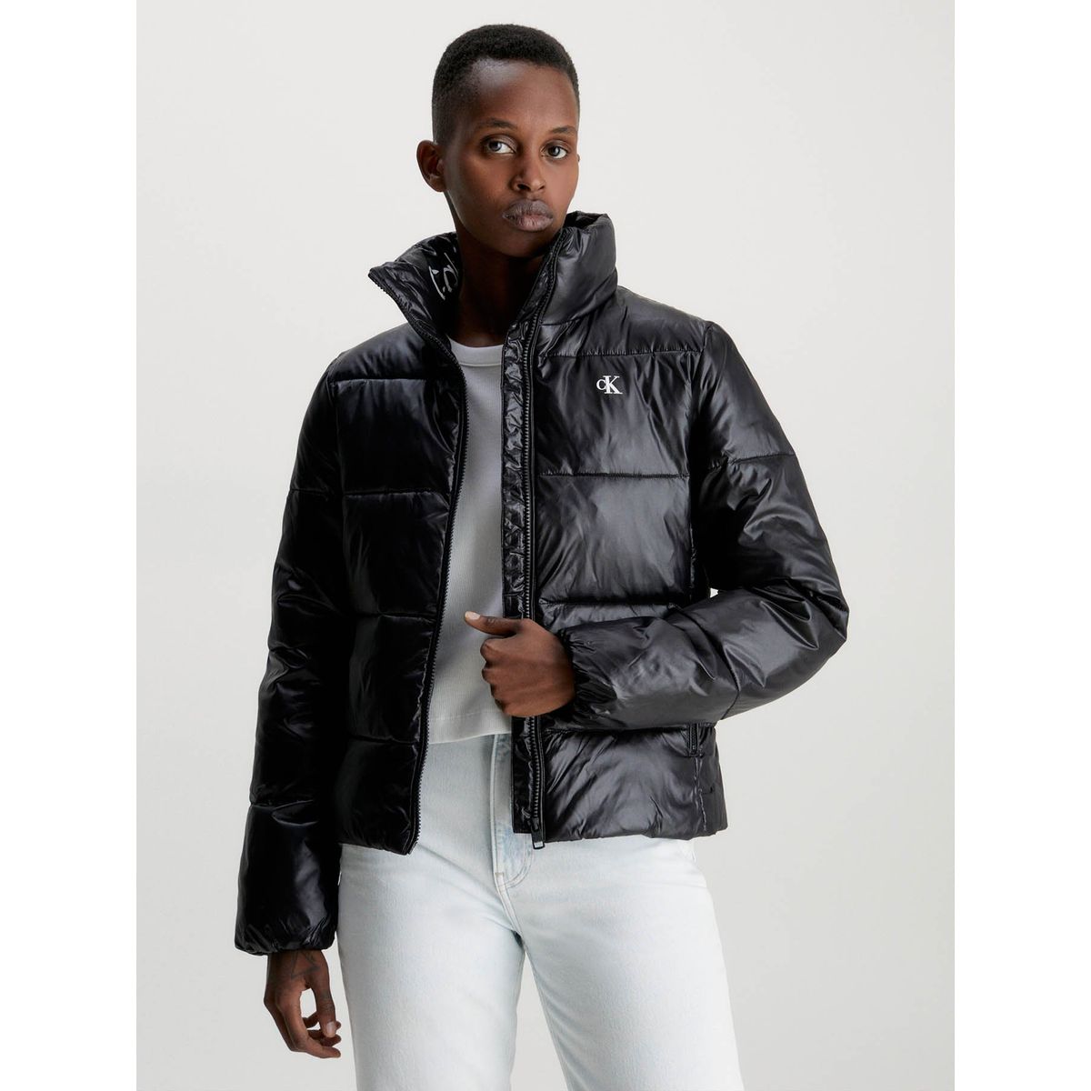 CALVIN KLEIN - Sudadera con logo Negro Calvin Klein