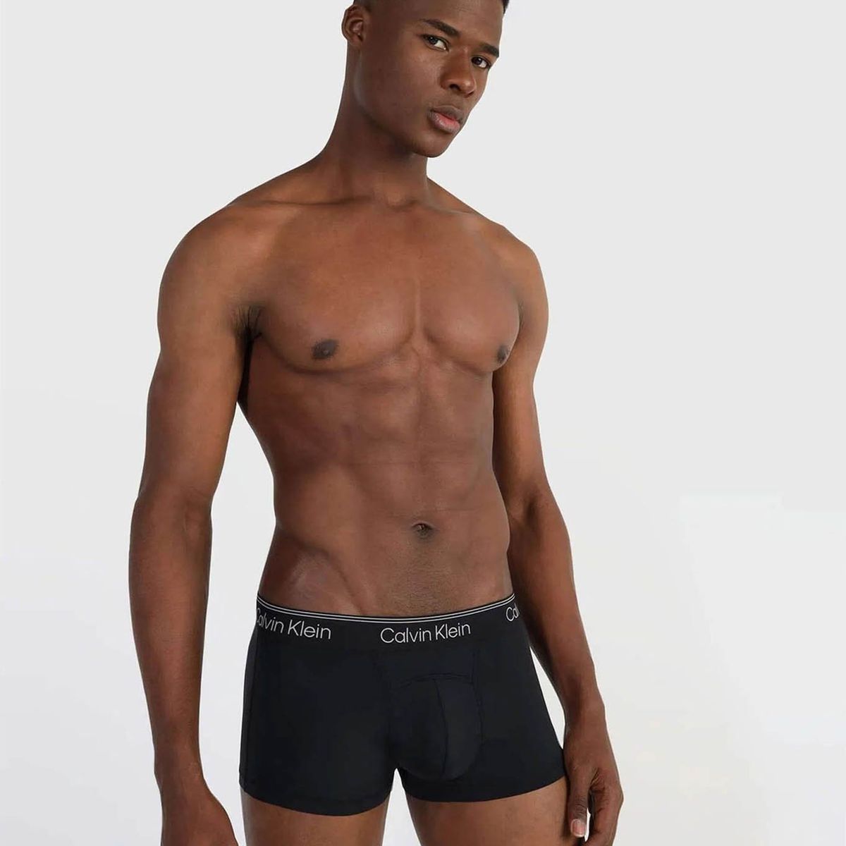 CALVIN KLEIN - Boxer con logo Negro Calvin Klein