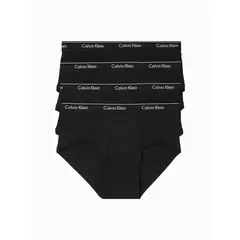 CALVIN KLEIN - Pack de 4 Calzoncilloa Negro