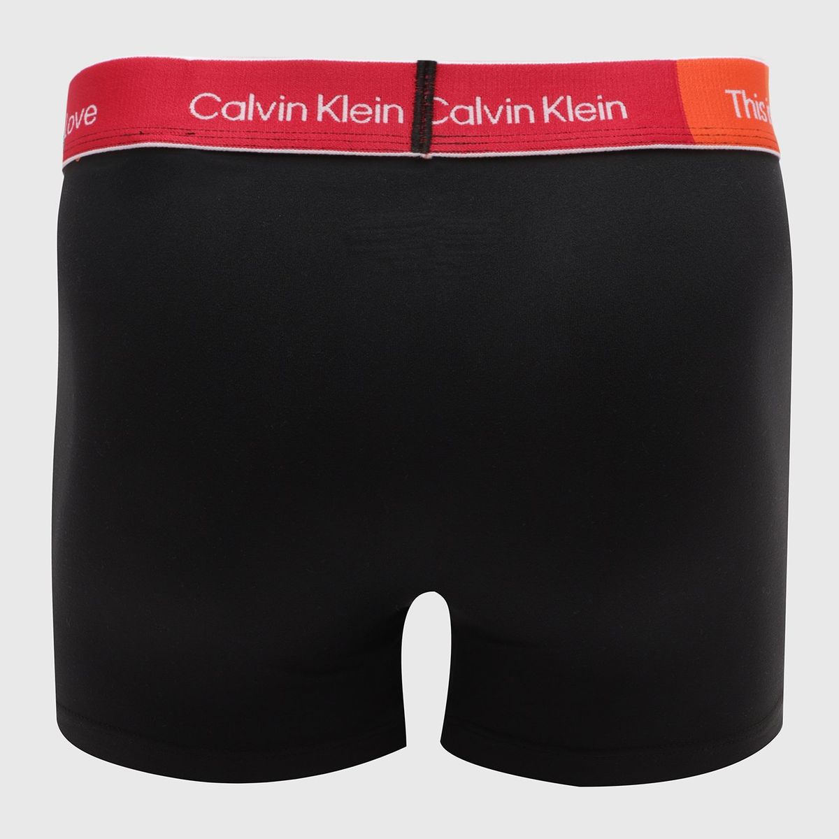CALVIN KLEIN - Boxer con logo Negro Calvin Klein